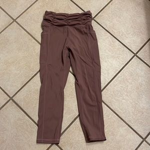 CVG leggings. Cute waistband, side pocket. XS